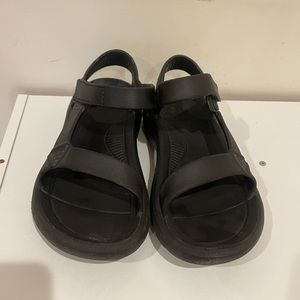 Black Teva Sandals